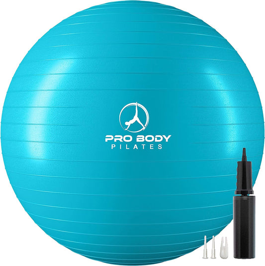 Ball Yoga Ball Exercise Ball, Fresh Colors Balance Ball or Pregnancy Ball for Stability, as a Yoga Ball Chair, Therapy Ball Workout Ball or Birthing Ball for Pregnancy